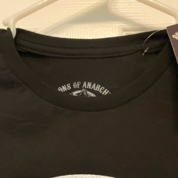Sons of Anarchy Women Graphic Tee T-shirt Black Fitted NWT Size small - Picture 4 of 7